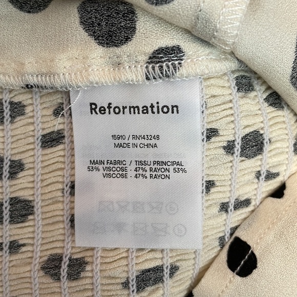 Reformation reign top Ink Blot AUTHENTIC - Picture 11 of 13